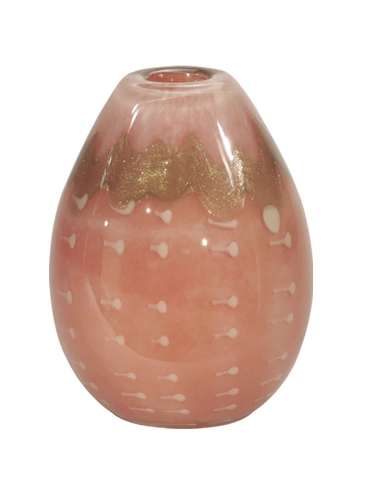 PG80144-P90 - JARRÓN SALMÓN DALE TIFFANY 5" X 6" Foto 1 de 1