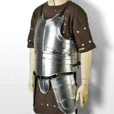 Larp Armor Medieval Knight Body Armor Breastplate Cuirass halloween costume gift - Image 1 of 4