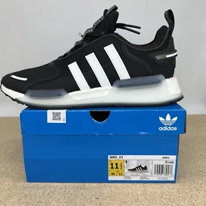 NEW sz 11.5 Adidas NMD_V3 ”Black White” Comfort Running Sneakers HP9833 - Picture 1 of 7