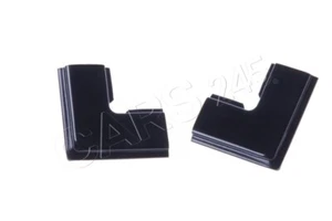 Genuine BMW 3 Series E30 Rear Window Black Moulding 2 Corner Covers 51311940279 - Picture 1 of 1