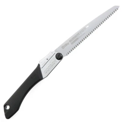 Silky GOMBOY 210mm Folding Pruning Hand Saw # 121-21 - Image 1 of 3