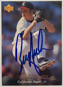 Brian Anderson California Angels Signed 1995 Upper Deck Baseball Card #18 COA