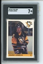 SGC 7 Mario Lemieux 1985-86 OPC O PEE CHEE #9 Rookie RC