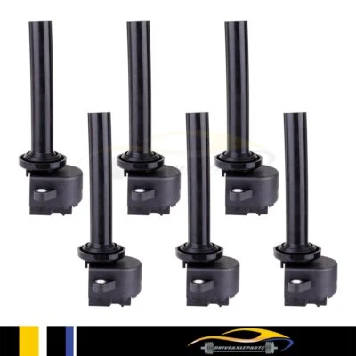 New 6 Ignition Coil UF252 For Isuzu Trooper Axiom 3.5L Rodeo Sport Amigo Honda - Imagem 1 de 4