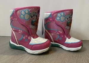 Nickelodeon PAW PATROL Skye Everset Toddler Girls Winter Snow Boots Shoes 7 New - Picture 1 of 5