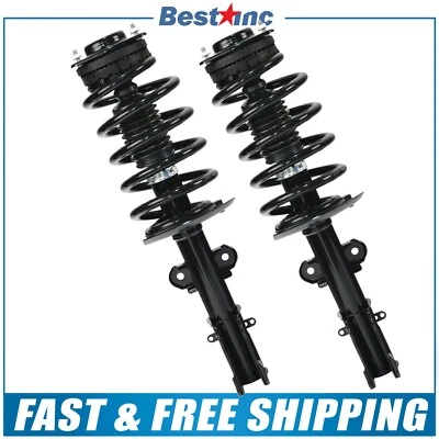 Front Pair (2) Complete Strut Assembly for 2009 2010 Volkswagen Routan Foto 1 de 4