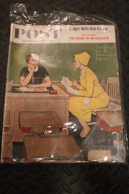 THE SATURDAY EVENING POST DECEMBER 12 1959 A VISIT WITH BOB COUSY - Image 1 of 2