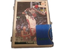 1991 Front Row Draft Picks Factory Sealed Set (BASKETBALL) Larry Johnson + COA