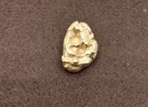 14kt Solid Gold Nugget Pendant Unisex 20.9 x 15.4mm (.82"x.60") 9.77 grams - Picture 1 of 17