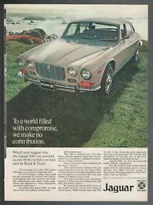 1973 JAGUAR XJ6 advertisement, XJ6 sedan, British Leyland print ad - Foto 1 di 3