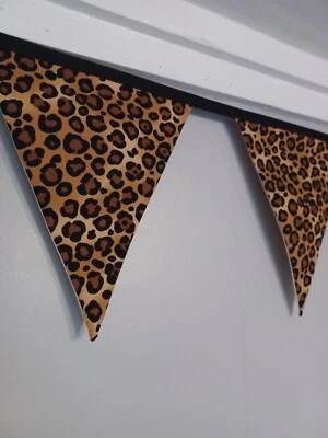 Тканевые пучки с леопардовым принтом - Изображение 1 из 4