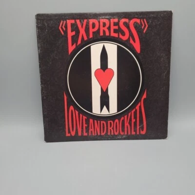 Love And Rockets "Express" Vinyl Record 1986 - Image 1 of 4