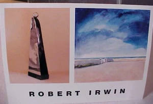 Robert Irwin Gemälde + Skulptur 1998 Galerie Promo Kunst Postkarte unbespielt - Bild 1 von 3