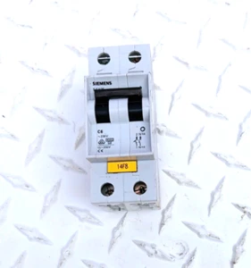 Disyuntor de 2 polos Siemens 5Sx25-C6 - Imagen 1 de 2