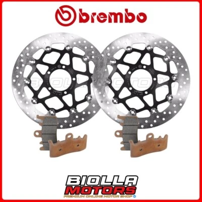 KIT PASTIGLIE + DISCHI BREMBO DUCATI HYPERSTRADA 821 2014 ANTERIORE [84 - Flotta - Imagem 1 de 4