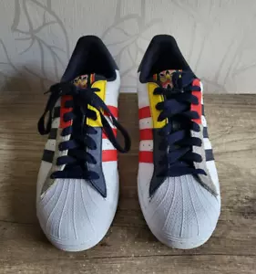 adidas Superstar Legend Ink Red H05250 Schuhe Sneaker Mehrfarbig Gr. 42 - Bild 1 von 8