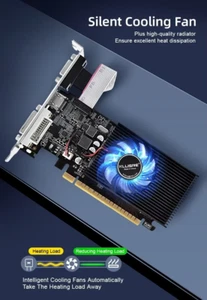 Kllisre GT 730 4GB Graphics card NVIDIA GeForce GT730 4GB low profile DDR3 Video - Picture 1 of 5