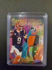 JOE BURROW 2023 Panini Donruss Jersey Kings Patch Relic Card 61/100 Bengals