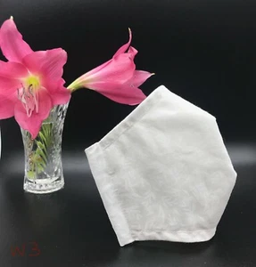NUEVO Máscara facial de tela para adultos lavable 100% algodón nariz filtro bolsillo - Imagen 1 de 5