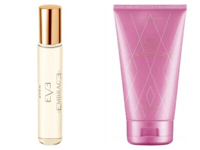 Avon EVE ABRACE Eau de Parfum Monedero Spray para ella + Loción Corporal 150 ml Nuevo Foto 1 de 3
