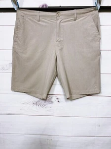 Hang Ten Herrenshorts Größe 38 beige flach vorne hohe Taschen - Bild 1 von 7