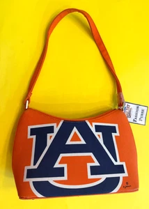 Borsa a mano nuova con etichette Game Day Outfitters moda AUBURN TIGERS arancione blu logo - Foto 1 di 21