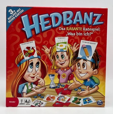 Spin Master Headbanz - 3. Auflage mit neuen Karten - ab 7 Jahren - 2-6 Spieler - Bild 1 von 2