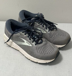 Brooks GTS Addiction 15 Laufschuhe Turnschuhe Damen Größe 8 M (B) grau blau - Bild 1 von 12