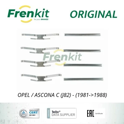 Frenkit Pad Clip Kit - 901012 - OPEL - ASCONA C (J82) - (1981->1988) - Imagen 1 de 3