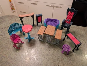 Monster High Doll 10pc Misc Furniture Lot - Picture 1 of 8