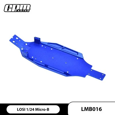 GPM 7075 Alloy Chassis Plate For LOSI 1/24 Micro-B 2WD Buggy LOS-1766 - Image 1 of 4