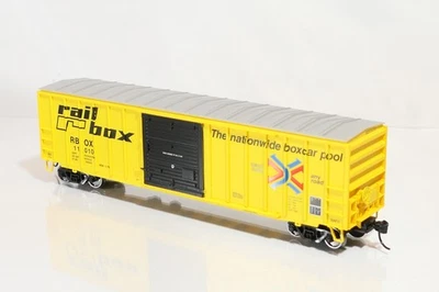 Walthers 910-1832 HO Scale Boxcar Railbox 11010 Mainline 50 Ft ACF Exterior Post - Image 1 of 4