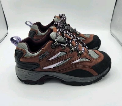 LL Bean Tek 2.5 Senderismo Senderismo Caminar Gamuza Marrón Púrpura Zapatos Tenis 7.5 Mujeres Foto 1 de 4