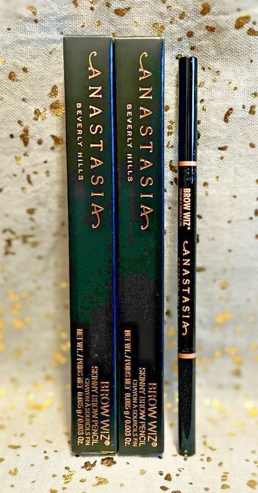 2 Anastasia Beverly Hills Brow Wiz Dark Brown Authentic Full Sz
