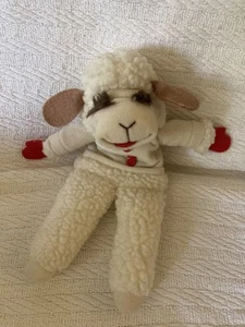 Lamb Chop Vintage Hand Puppet Shari Lewis Plush Toy 11" Kids Tv Soft Toy - Picture 1 of 2