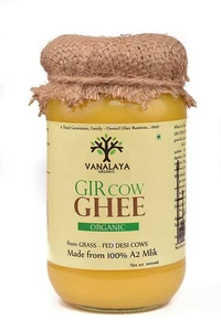 Vanalaya A2 Desi Gir Cow ghee from A2 Milk 200 ml w871 - Picture 1 of 1