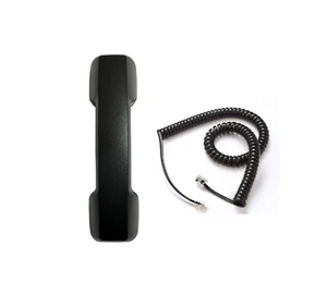 Panasonic KX-T7633 Auricular de repuesto con cable de auricular (negro) *NUEVO* - Imagen 1 de 1
