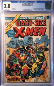 1975 Giant-Size X-Men 1 CGC 3.0 1st Appearance of New X-Men. Wolverine Storm. - Bild 1 von 2