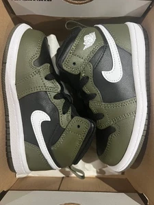 NIKE JORDAN 1 MID (TD) DQ8425 092 TAGLIA 8C, 9C, 10C - Foto 1 di 7