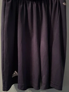 Adidas Shorts Men's Small Climalite Blue Lightweight Drawstring No Pockets - Picture 1 of 8