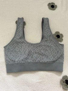 Offline By Aerie Sports Bra Blue Medium Support Stretch Sports Bra Size Medium - Picture 1 of 4