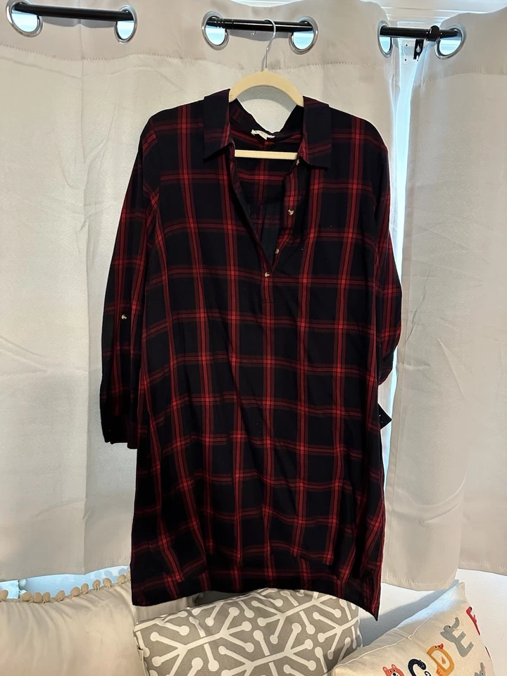 Vestido Charlie encantador talla XL rojo para mujer Foto 1 de 4