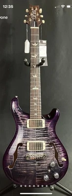 PRS Hollowbody II Piezo Hollow Body Electric Guitar Custom Purple Mist Finish - Image 1 of 4