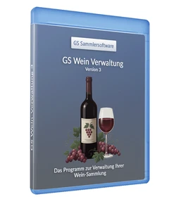 GS Wein-Verwaltung 3 - Software Programm zum Verwalten Ihrer Wein-Sammlung - Bild 1 von 12