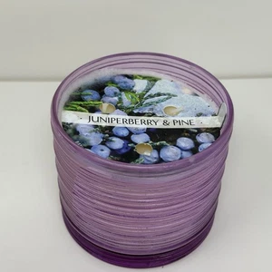 Bath & Body Works JUNIPER BERRY & PINE 3 wick Candle - BRAND NEW - Picture 1 of 3