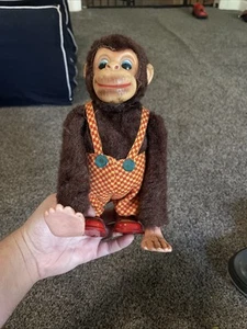 Vintage Happy Chimp batteriebetrieben Spielzeug Teile Reparatur - Bild 1 von 9