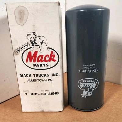 Filtro lubricante de flujo completo Mqck 485-GB-3191B 485GB3191B Foto 1 de 4