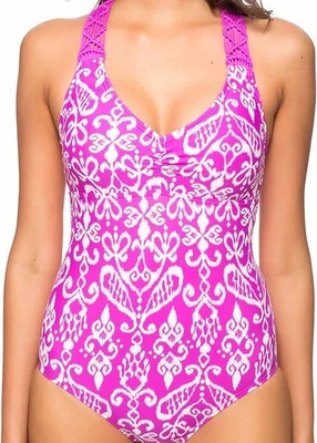 Athena Mujer Sand Tropez Una Pieza, Púrpura, 10 Foto 1 de 3