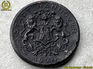 Medaille Stadt Hannover 1924 Recuinen Turm 1923 Notgeld - Architekturreihe TOP - Bild 1 von 12