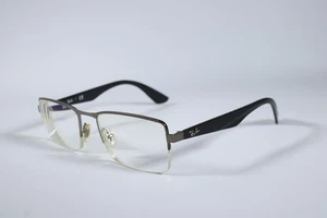Ray Ban Eyeglasses RB 6331 Unisex Gunmetal 2620 Semi-Rimless Metal Frames 52 mm - Picture 1 of 4